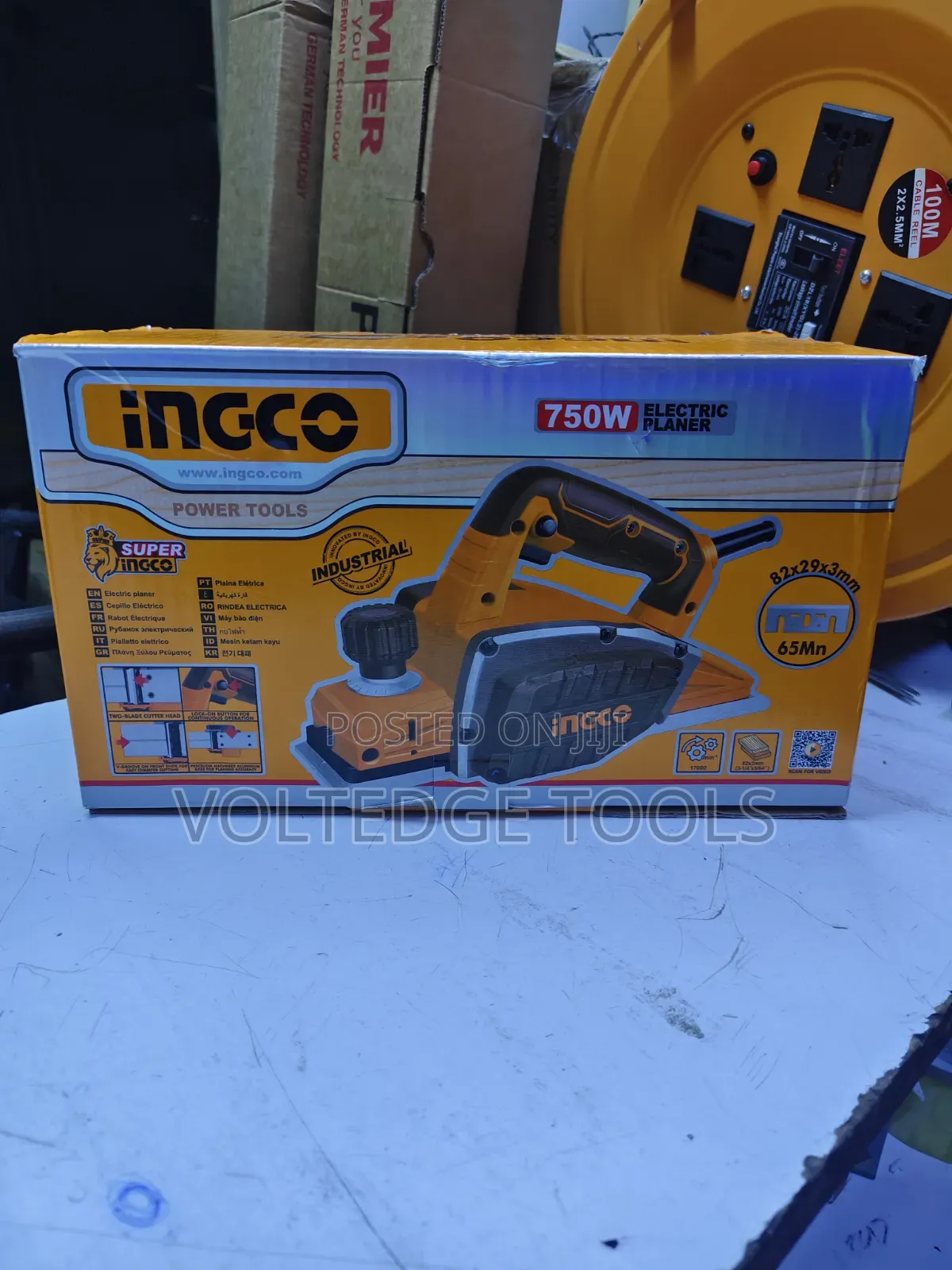 Ingco 750w Electric Wood Planer