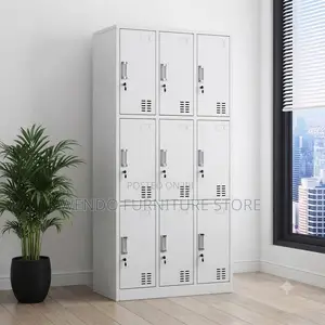 Office Cabinet; 15 Lockable Drawers Gyms Office Storage Cabinet