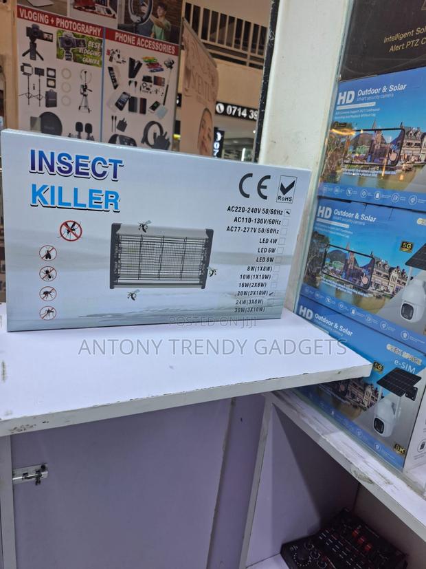 Indoor 20W Insect Killer Lamp With High Voltage Grid
