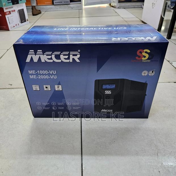 Mecer 1000VA Line Interactive UPS With AVR – Reliable Power Backup