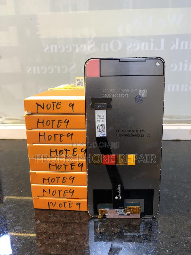 Original Redmi Note 9 Broken Phone Screen Replacement - thumbnail 2