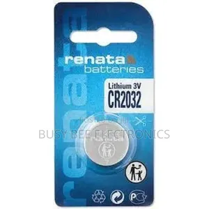 Renata CR2032 Battery 3V Lithium Coin Cell