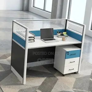Office Workstation : 1-Way Modern Workstation