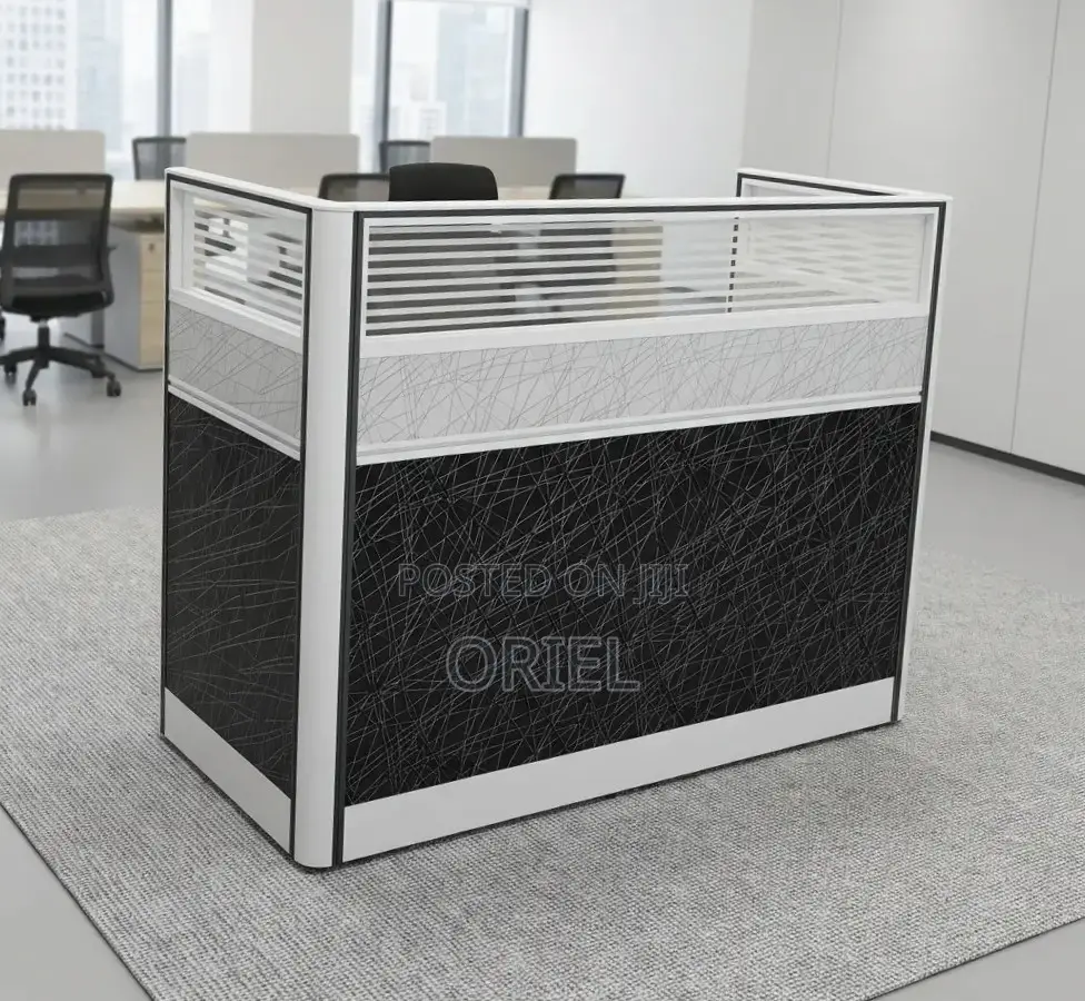 Office Workstation : 1-Way Modern Workstation