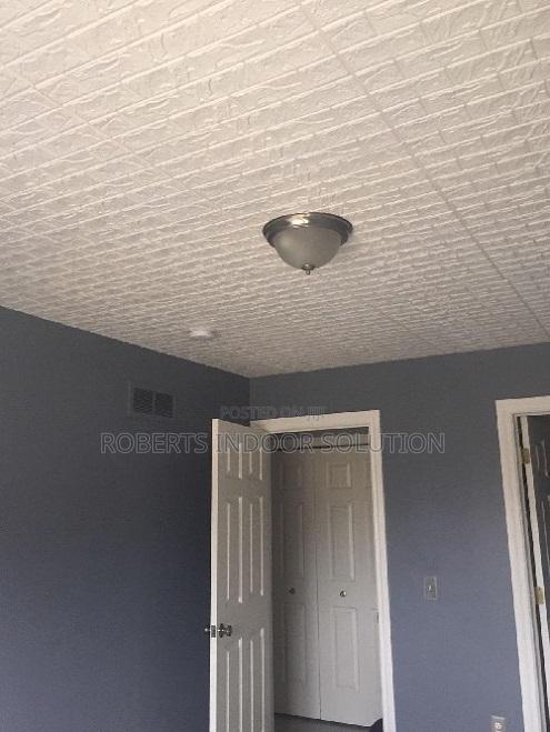 Touch of White 3D Foam Brick Panel - main view
