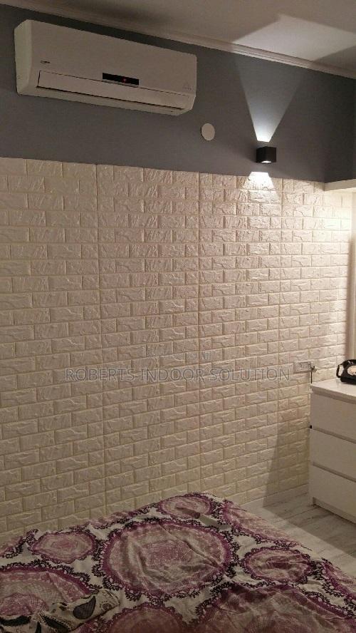 Touch of White 3D Foam Brick Panel - thumbnail 2