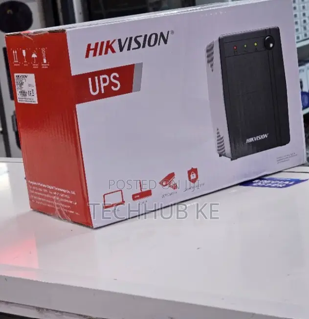 Hikvision 1KVA Power Backup UPS for Reliable Power Protection