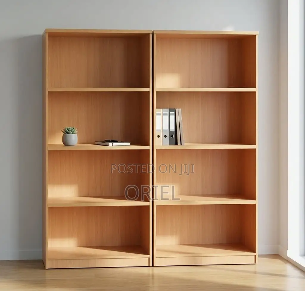 Office Cabinet : Open Office Wooden Storage BookShelf