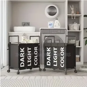 Clothes Laundry Basket TROLLEY RACK