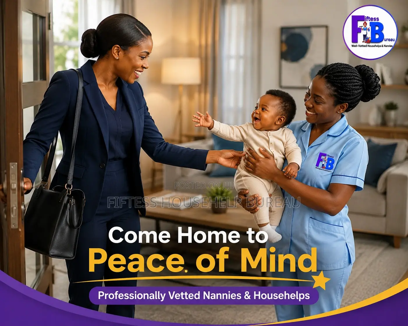 Professionally Vetted Nannies Househelps for Immediate Hire