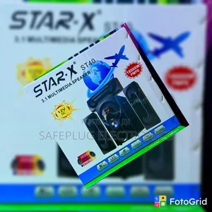 Star-X ST40 3.1 Multimedia Speaker System – Bluetooth Home Theatre