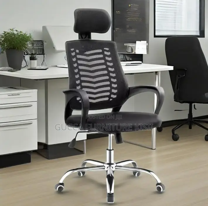 Office Chair; Headrest Mesh Office Chair