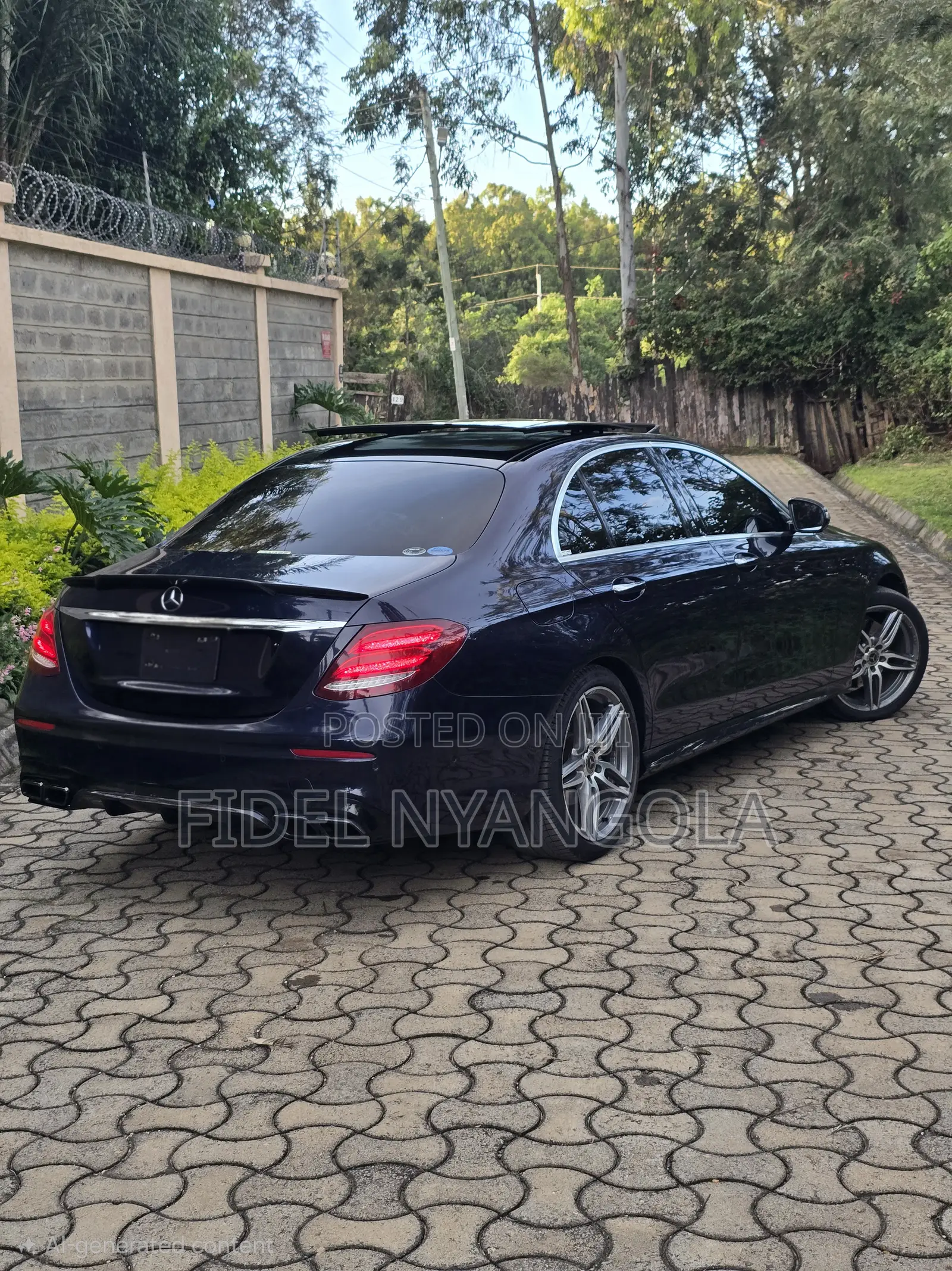 Mercedes-Benz E250 2018 Blue