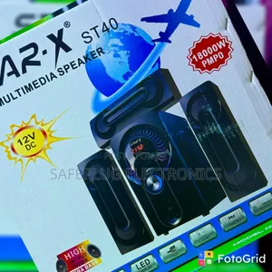 Star-X ST40 3.1 Speaker System_ Bluetooth Subwoofer With Remote