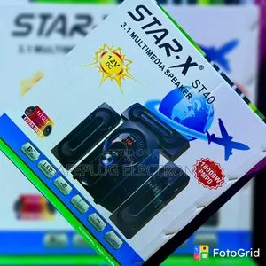 Star-X ST40 3.1 Speaker System_ Bluetooth Subwoofer With Remote