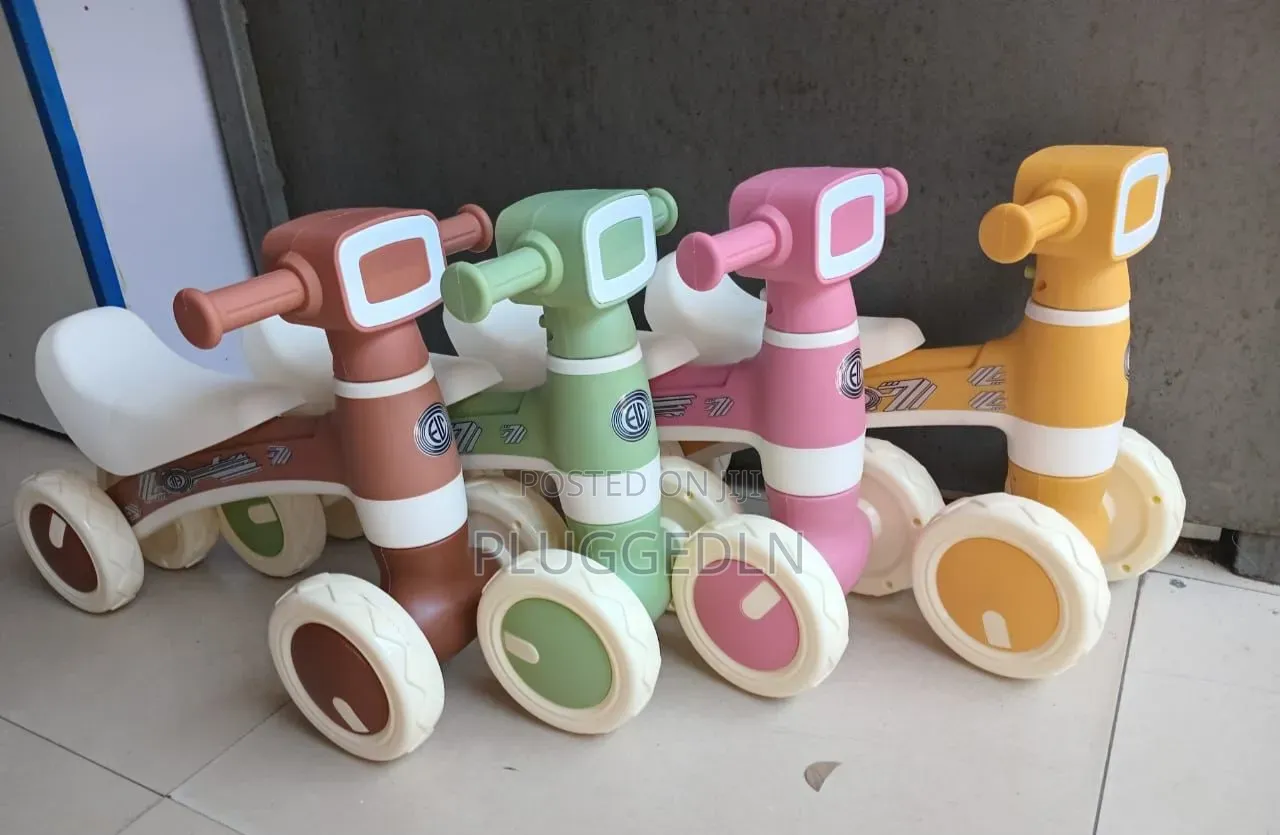 Musical 4-Wheels Balance Bike