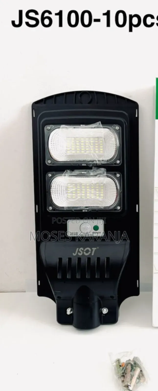 JSOT 200W Solar Street Light With Remote Control & Motion Sensor