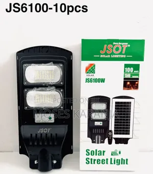 200W Solar Powered Street Light With Remote & Auto Night Sensor