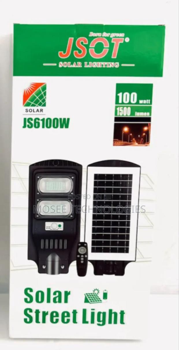 200W Solar Powered Street Light With Remote & Auto Night Sensor - thumbnail 2
