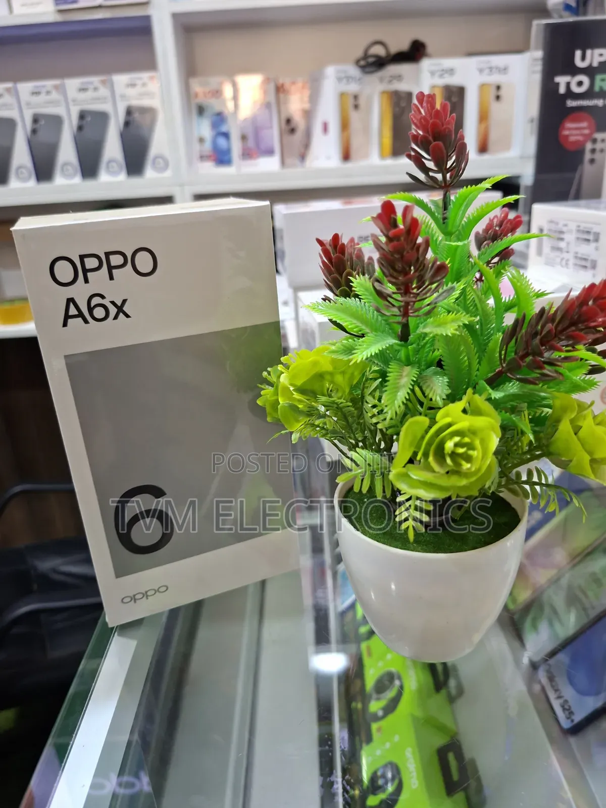 New Oppo A6x 256 GB Blue