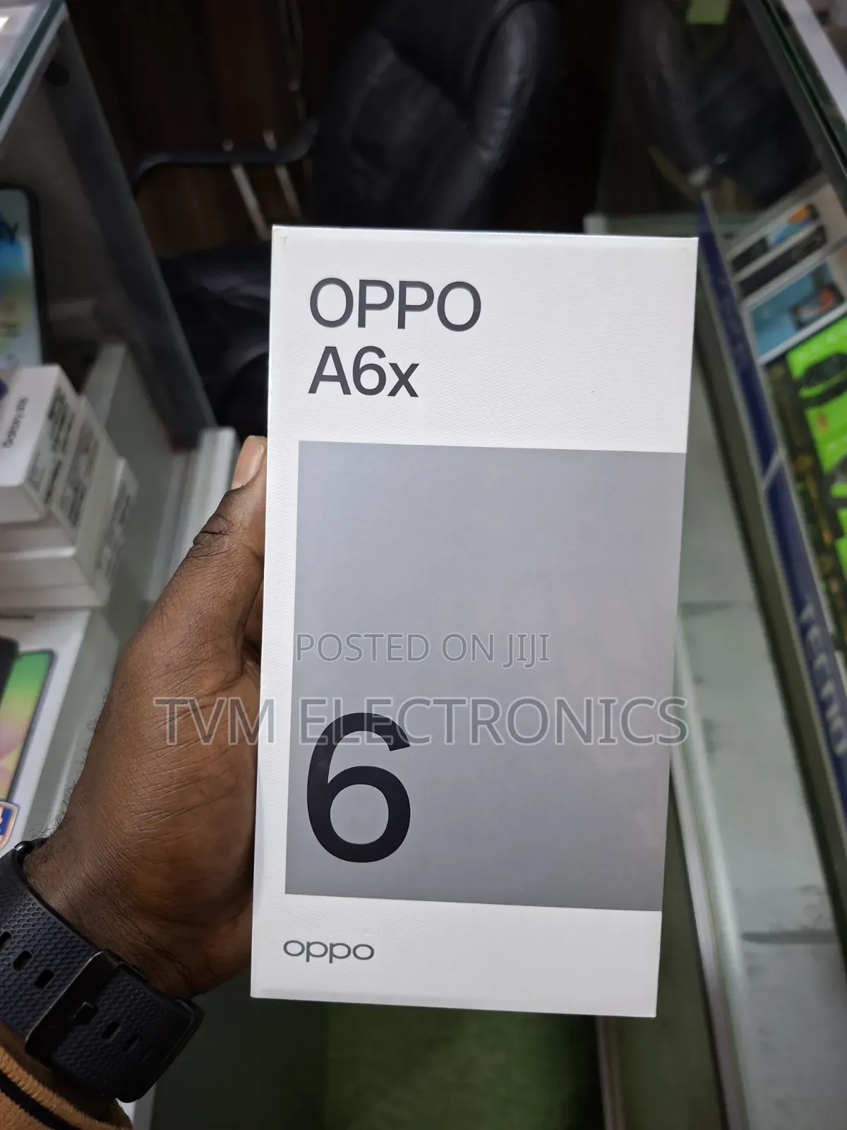 New Oppo A6x 256 GB Blue