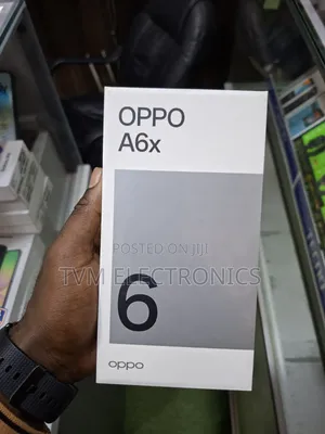 New Oppo A6x 256 GB Blue