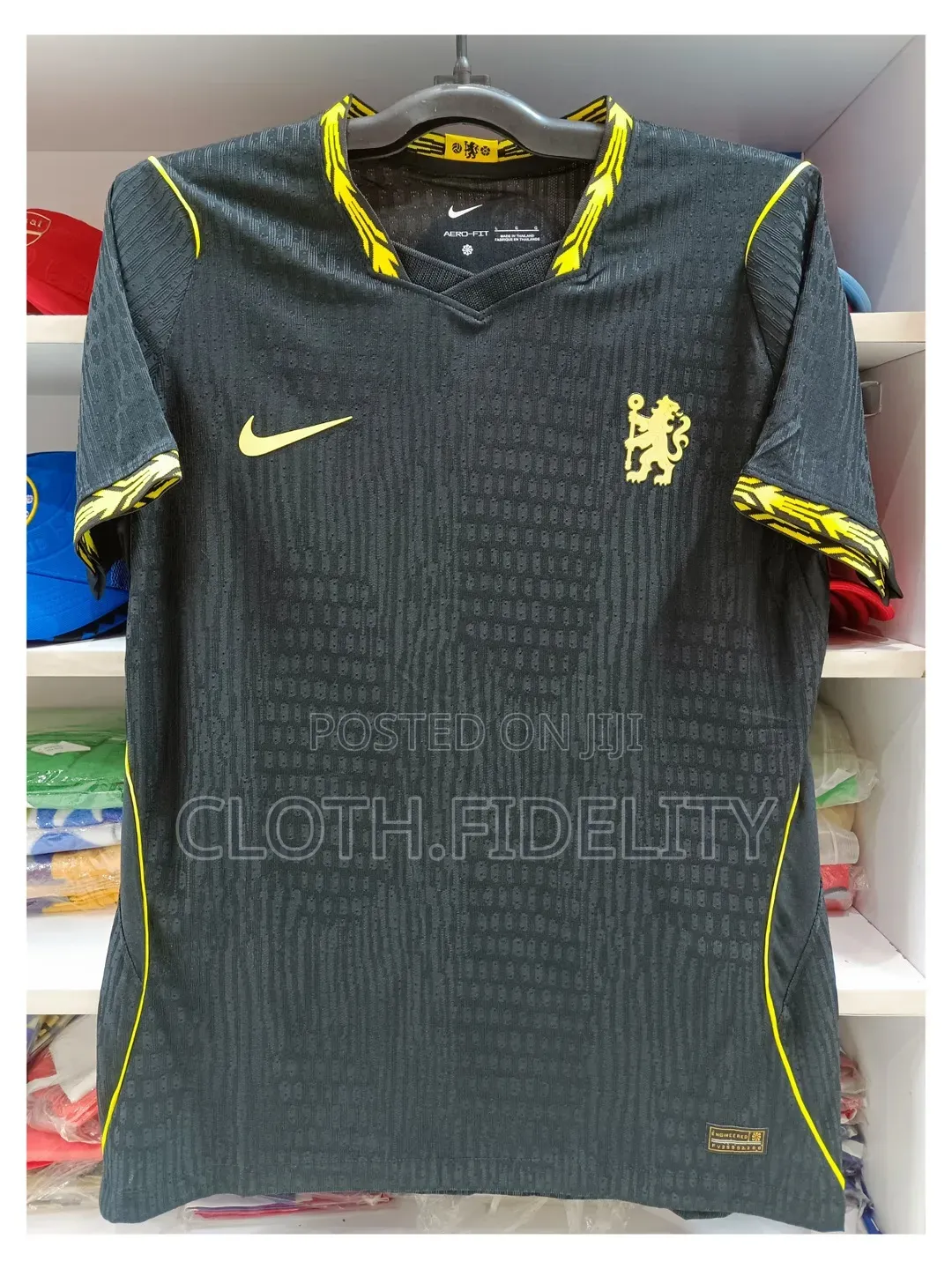 Chelsea Away Jersey 26/27.( Black Player Version)