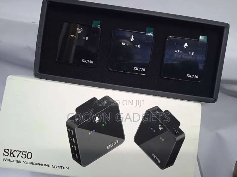 SK750 Clip-on Wireless Microphone for YouTube TikTok