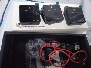SK750 Clip-on Wireless Microphone for YouTube TikTok