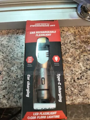 Car Rechargeable Flashlight, Model KXK-169 (Dual Front LEDs).
