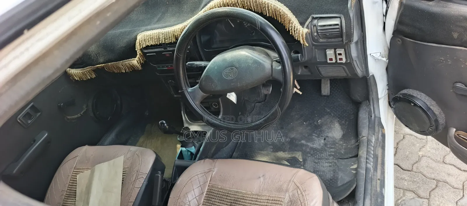 Toyota Starlet 1994 White