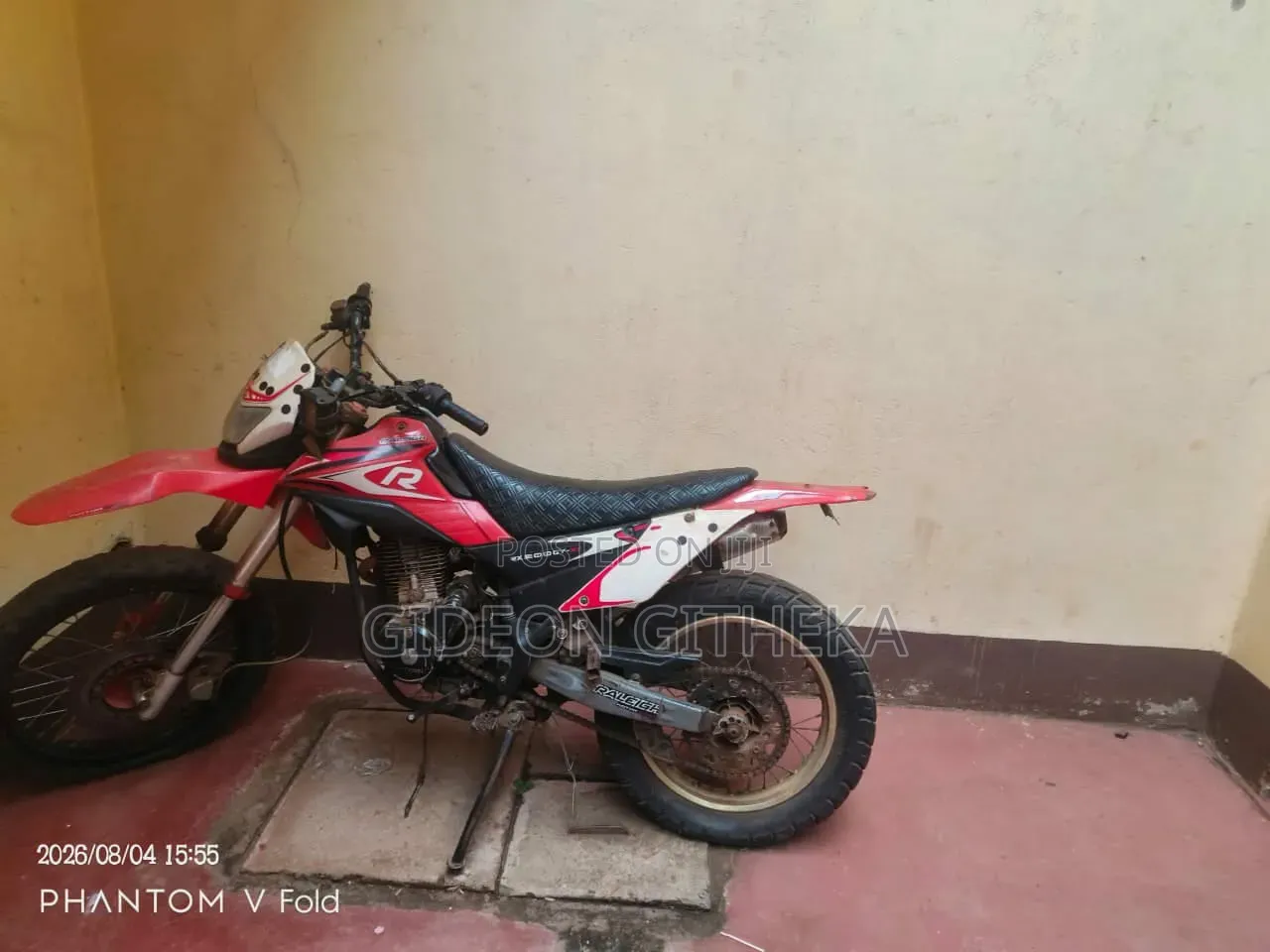 Raleigh 200cc 2010 Red
