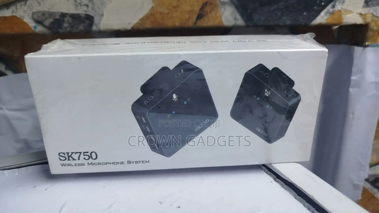SK750 Professional Clip-on Mic for Live Streaming Recording