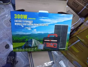 300W Portable Solar Power Station Outdoor Energy Storage Power Supply