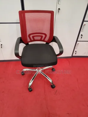 Red Mesh Office Chair