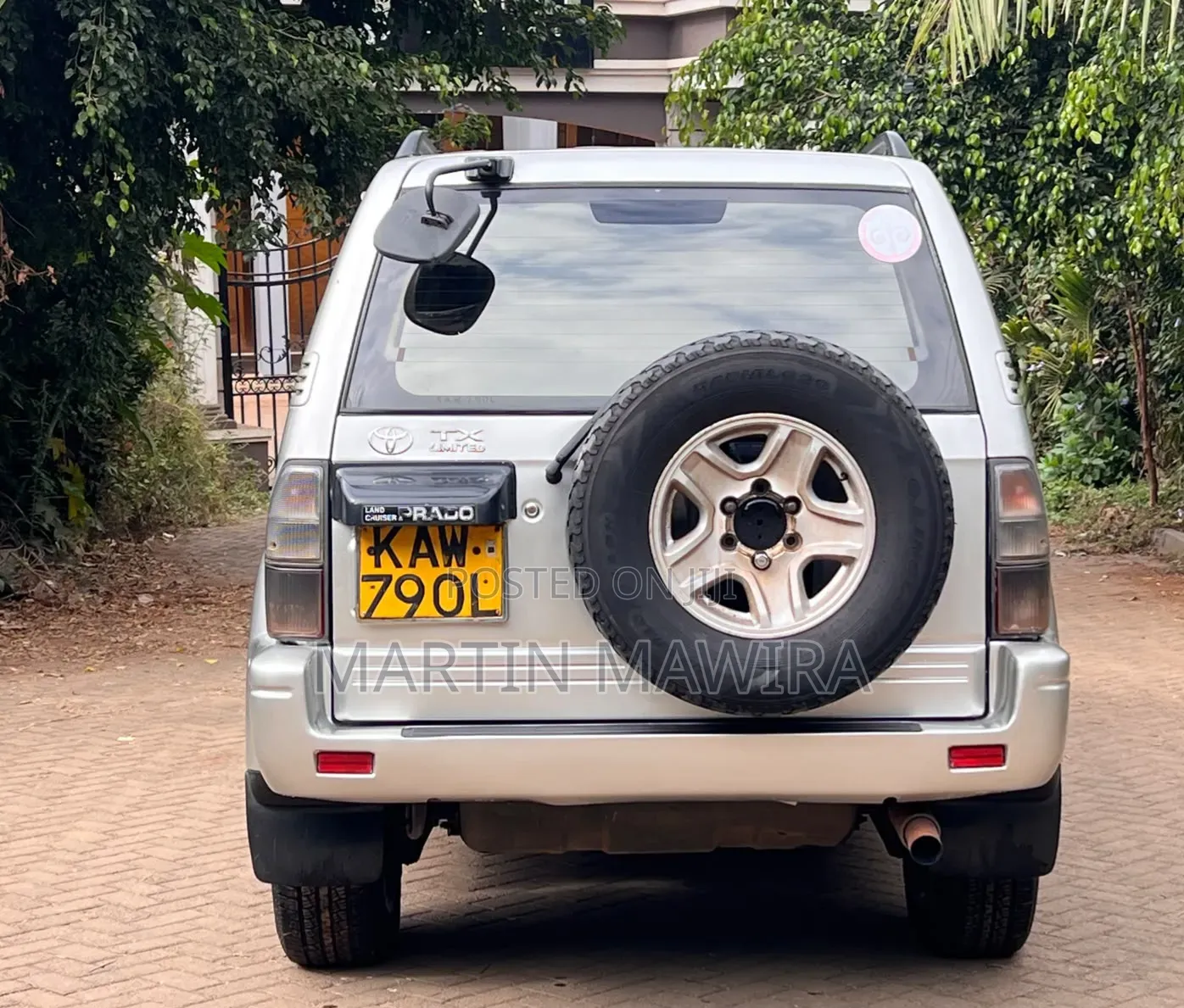 Toyota Land Cruiser Prado 2000 Silver