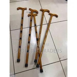 Walking Stick Mahogany Wooden Walking Sick