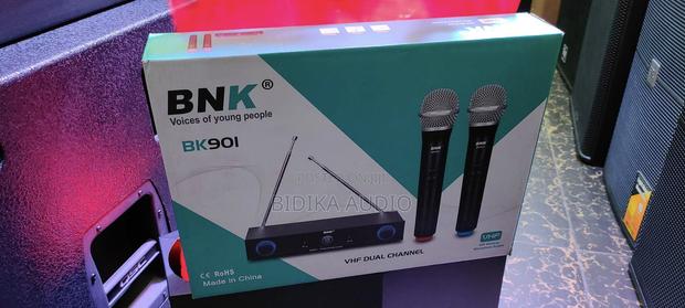BNK BK901 2-Channel Wireless Microphone Set With Dual Handheld Mics