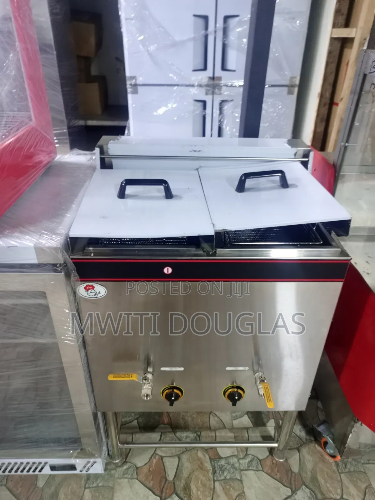 Imported Gas Double Fryer