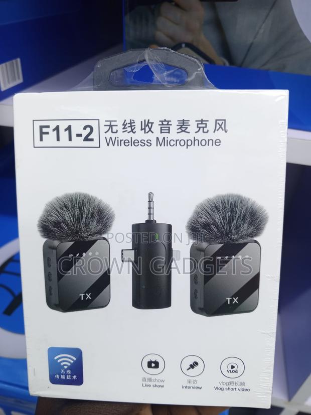 F11-2 Wireless Microphone for YouTube TikTok Interviews - main view