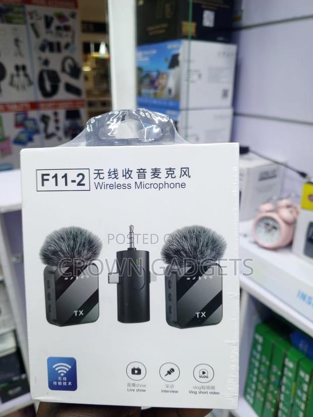 F11-2 Wireless Microphone for YouTube TikTok Interviews - thumbnail 2
