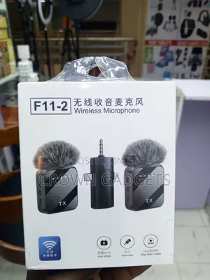 F11-2 Wireless Microphone for YouTube TikTok Interviews
