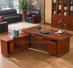 Office Desk; 1.8 M L Shape Directors Office Desk