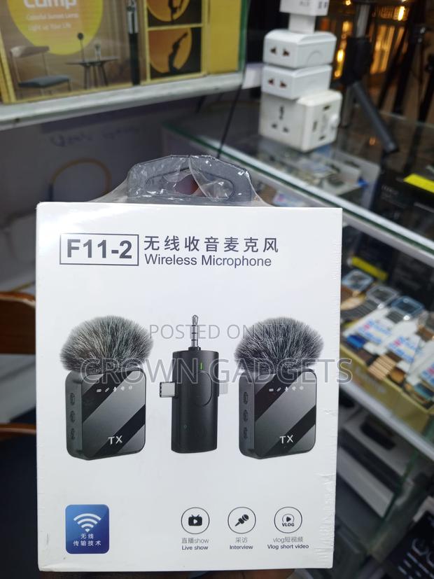 F11-2 Professional Wireless Lavalier Mic With 3-in-1 Receiver - thumbnail 2