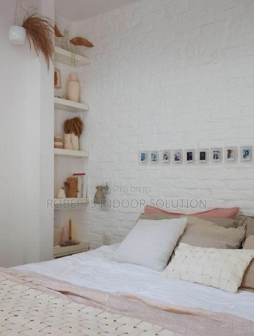 Designer Brick Wall Decal - main view