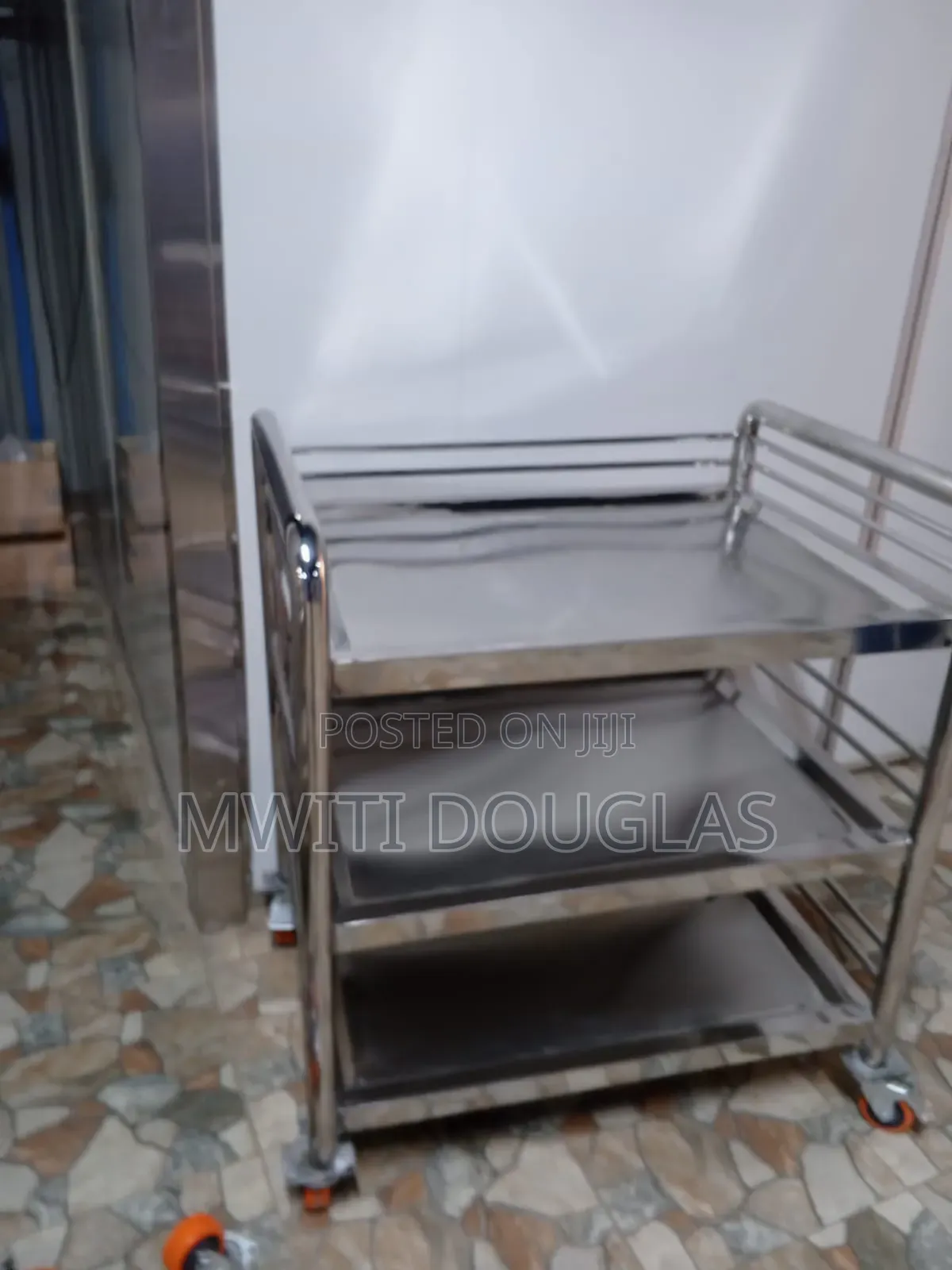 Medical Trolley With Wheels