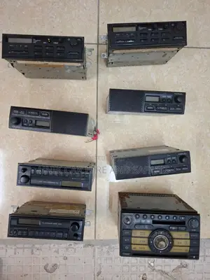Assorted Car AM-FM Radios - EX Japan