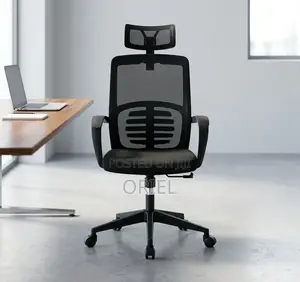 Office Chair : Black Mesh Ergonomic Chair