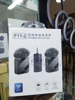 F11-2 Plug Play Wireless Microphone for Streaming Vlogs
