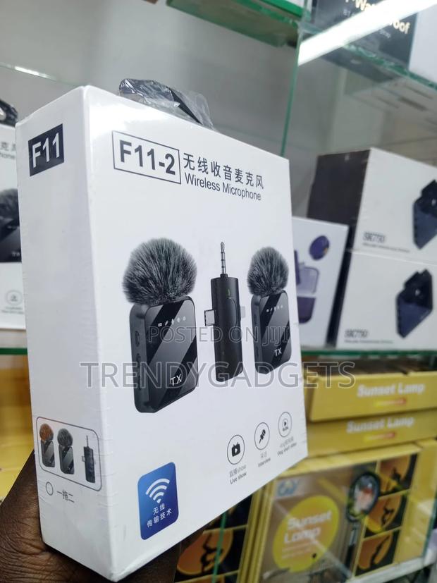 F11-2 Plug Play Wireless Microphone for Streaming Vlogs - thumbnail 2